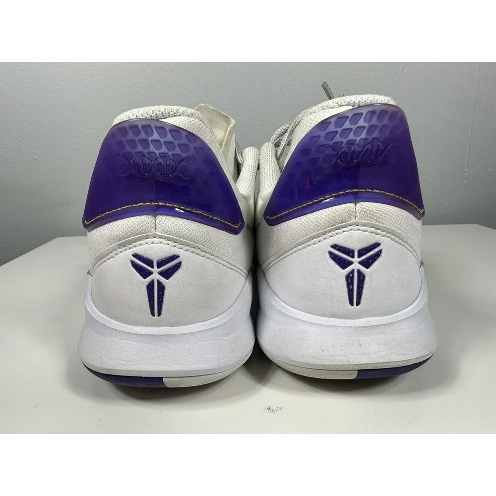 2020 Nike Kobe Bryant Mamba Fury Lakers White Purple‎ Home Sz 8 (CK2087-101)